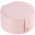 thumbnail image 1 of Jewelry Box Jewelry Box Double Layer Classification Storage Faux Leather Earrings Rings Jewelries Display Case for Home, 1 of 6