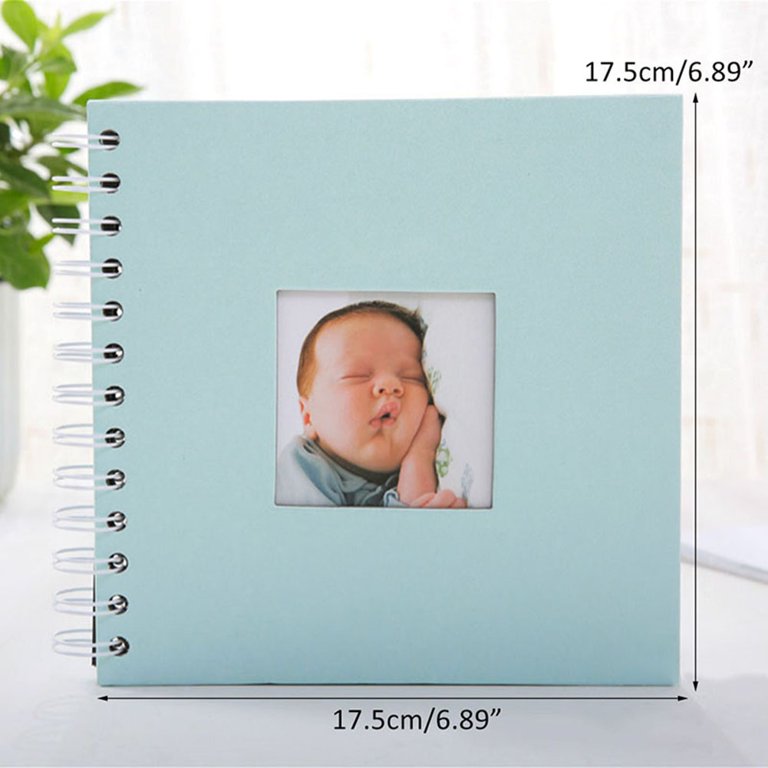 Linen Self Adhesive Baby Scrapbook Album, Personalized Photo Album With  Sticky Pages, First Year Baby Memory Book, Baby Shower-new Mom Gift 