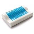 thumbnail image 4 of Cheer Collection Contour Memory Foam Pillow with Gel, 4 of 5