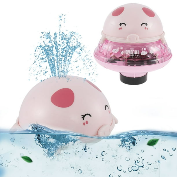 HOTBEST Baby Bath Toys,Spray Swimming Pool Toy,Baby Light Up Bath Tub