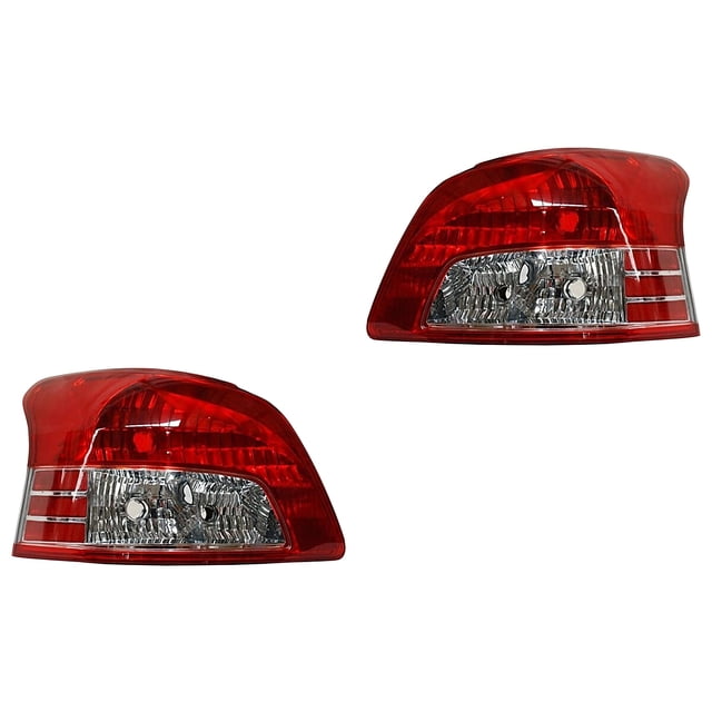 Par de Calaveras Yaris 2006 A 2015 Toyota S/Arnés TYC .