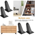 thumbnail image 5 of Juego de 4 patas ajustables WEIHJMXG Patas de muebles de Aleación de aluminio triángulo ajustable, 5 of 5
