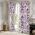 thumbnail image 3 of Manfei Hippie Damask Blackout Curtains,Exotic Style Window Curtains Pack of 2 (38x45 Each), 3 of 5
