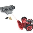 thumbnail image 4 of 1/28 Cadeaux pour Hommes Télécommande Voiture Simulation Arrière Spoiler Queue Aile Mise à Niveau Accessoires Garçon Jouets Rééquipement Pièces de Rechange Cadre Titane, 4 of 7