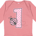 thumbnail image 4 of Inktastic Pink Ladybug 1st Birthday Girls Long Sleeve Baby Bodysuit, 4 of 5