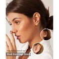 thumbnail image 2 of APSVO 5 Pairs 18K Gold Plated Flower Stud Earrings for Women Hypoallergenic Small Post Earring Sets Birthday Graduation Jewelry Gifts Teen Her Mom Girlfriend Female Lady Wife Adults Ideas, 2 of 5