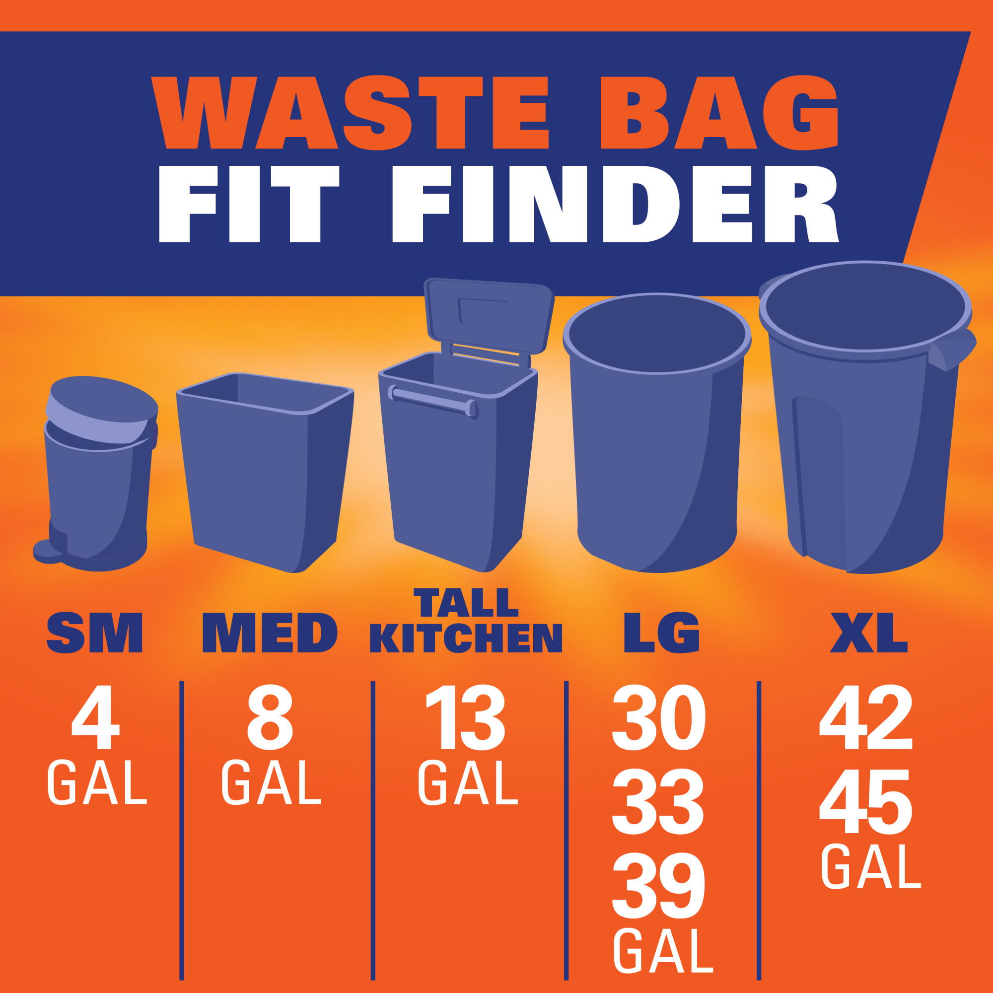 Hefty Clear 13 Gallon Trash Bags, 80 Count photo 4