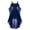 Dark Blue, variant on Tanghaowl Dresses For Women Plus Size Fashion Gothic Style Vintage Midi Dress Croset Long Flare Sleeve Irregular Length Dress Short Sleeve Chiffon Dress Size Gothic Clothing 3x