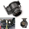 thumbnail image 1 of BFY 12V 13 To 7 Pin Plug Adapter Electrical Converter Truck Trailer Connector, 1 of 9