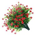 thumbnail image 3 of Ramo de flores artificiales con hojas Simulación Decoración floral Oficina en casa Flor falsa de plástico 6 piezas Kearding HA8866-00B, 3 of 6