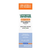 TheraBreath Whitening Toothpaste, Peroxide-Free & Anticavity, Dazzling Mint, 4 oz,