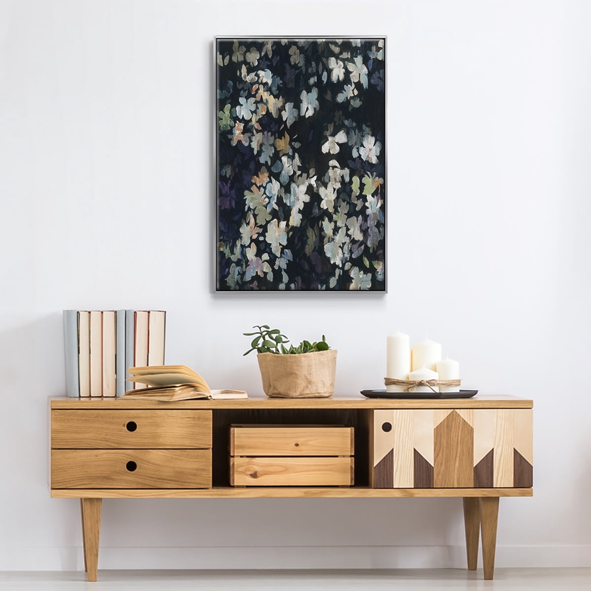 Whirlwind Framed Premium Gallery Wrapped Canvas - Ready to Hang