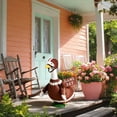 thumbnail image 5 of Guvpev 3-Piece Football Game Day Goose Outfit - Sports Themed Statue Clothes with Helmet and Game Day Flag - Festive Outdoor Porch & Lawn Decor for 23" Cement or Plastic Geese, 5 of 7