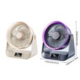 thumbnail image 5 of YIEMEEN Table Fan 10000mAh Rechargeable Battery Operated Portable Tent Fan 5 Speed for Camping Picnic Barbecue Office, 5 of 13