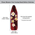 thumbnail image 5 of HELLHERO Ironing Board Cover 15"x54" with Tropical Floral Pattern, Dust-proof Polyester Cover for Home Table Top Ironing Use, 5 of 5