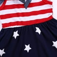 thumbnail image 4 of FEDPOP 4th of July Dresses Toddler Girl American Flag Tank Dress 2T, 4 of 8