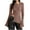 Pink, variant on Chiccall Women's Fall Knit Ribbed Shirt Bell Long Sleeve Button V Neck Side Slit Slanted Hem Cute Sweater 2025 Trendy Casual Slim Fit Textured Blouse Tops