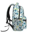 thumbnail image 3 of Fotbe Floral In Blue Pattern Casual Backpack for School, Travel, and Outdoor Activities - Durable, Lightweight, and Comfortable, 3 of 5