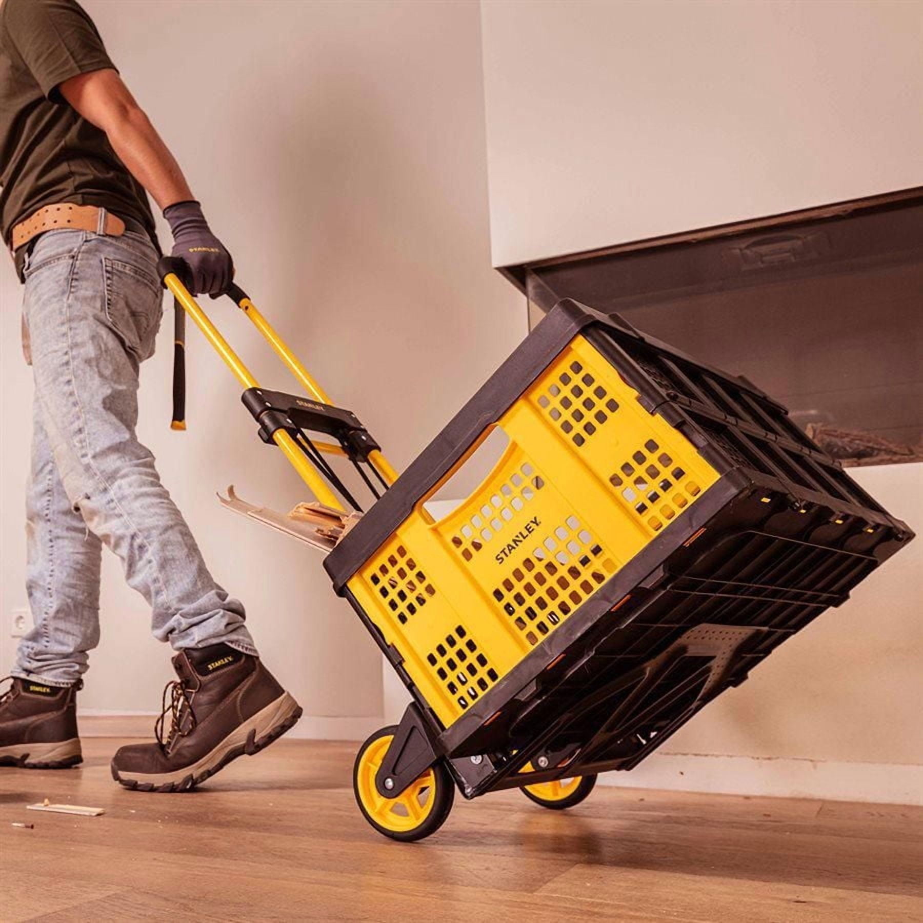 Steel Folding Hand Truck Soft Grip Handle