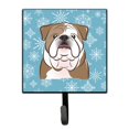 thumbnail image 1 of Caroline's Treasures BB1653SH4 Snowflake English Bulldog Correa o llavero, pequeño, multicolor Caroline's Treasures BB1653SH4, 1 of 1