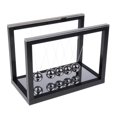thumbnail image 1 of Newton Cradle Steel Balance Ball Física Ciencia Regalo Decoración para el hogar Negro SM SunniMix Decoración de la oficina en casa, 1 of 8