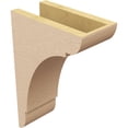 thumbnail image 5 of 5"W x 10"D x 15"H Classic Olympic Rough Cedar Woodgrain TimberThane Corbel, Primed Tan, 5 of 6