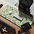 thumbnail image 2 of Long Mouse Pads for Desk,Green Cow Heart Pattern Desk Mats on Top Of Desks, Desk Mouse Pad Extra Large with 3mm Non-Slip Base and Stitched Edge for Gaming,Office,Work,Home 35.4"x15.7", 2 of 6