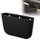 thumbnail image 2 of Cubo de basura colgante universal para puerta de coche Contenedor de basura de plástico portátil con clip Organizador de basura Soporte para cartera Teléfono móvil, 2 of 6