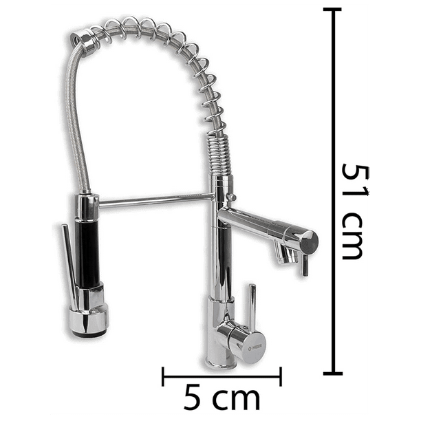 Mezcladora Monomando Para Fregadero con Cuello Flexible MEER