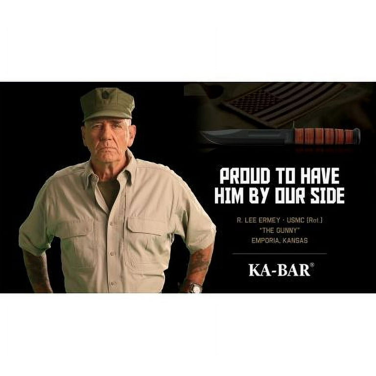  KA-BAR 1256S, Leather Sheath, Black,5-1/4-Inch : Tools