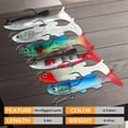 thumbnail image 2 of PEACNNG Gear Tackle Box Attractants Fishing Lures for Bass Trout  302 Count, 2 of 6