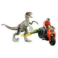 thumbnail image 2 of Jurassic Park: Dennis Nedry '93 Classic Collection Track and Chase Pack Action Figure, (3.75"), 2 of 2