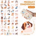 thumbnail image 2 of Austok 56PCS Cute Animal Vinyl Sticker Waterproof Kawaii Sticker for Water Bottle and Laptop Aesthetic Decal for Kid and Adult, 2 of 8