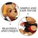 thumbnail image 2 of KAKOWELY Muñeco de peluche de oso de graduación con gafas, 2 of 5