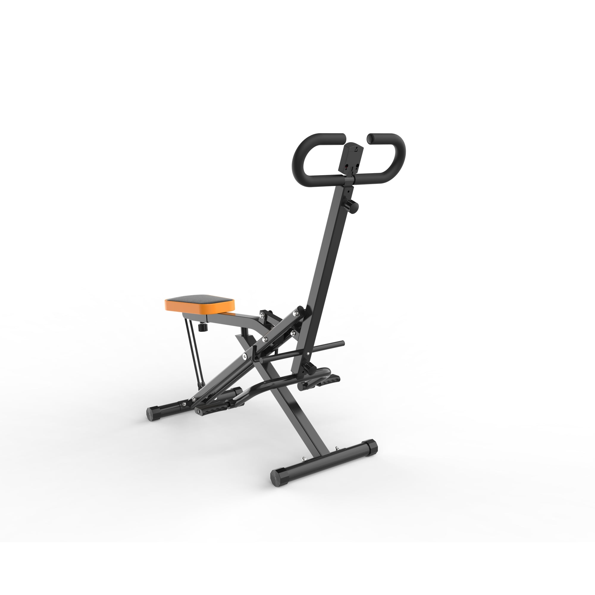 Jopath Squat Assist Trainer Foldable Squat Rider Machine Assist Trainer For Glutes Workout Foldable For Glutes And Quads With Resistance Bands 250lbs Capacity For Home Gym Fitness Black