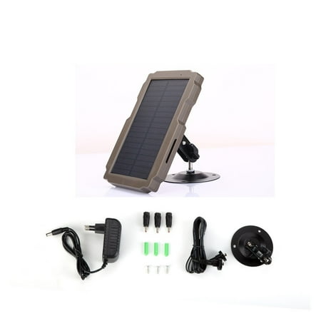 Trail Camera Solar Panel Infrared Tracking Camera Solar Panel Suitable For Large Solar Panel Built-in 3000mAh Lithium Battery