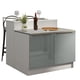 thumbnail image 2 of Isla de Cocina con Encimera y Mostrador Madesa Lux 120cm BG, 2 of 5