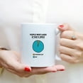 thumbnail image 3 of Custom Mugs People Who Laugh At Dad's Jokes Funny Pie Chart Gifts from Daughter Son Father's Day Santa Presents Ceramic Coffee 11oz 15oz Christmas Mug, 3 of 7