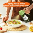 thumbnail image 6 of 2 in 1 Glass Oil Sprayer and Dispenser, 16oz/470ml Olive Cooking, Air Fryer and Salad, for Kitchen Gadgets and Air Fryer Accessories with Stickers, 6 of 8