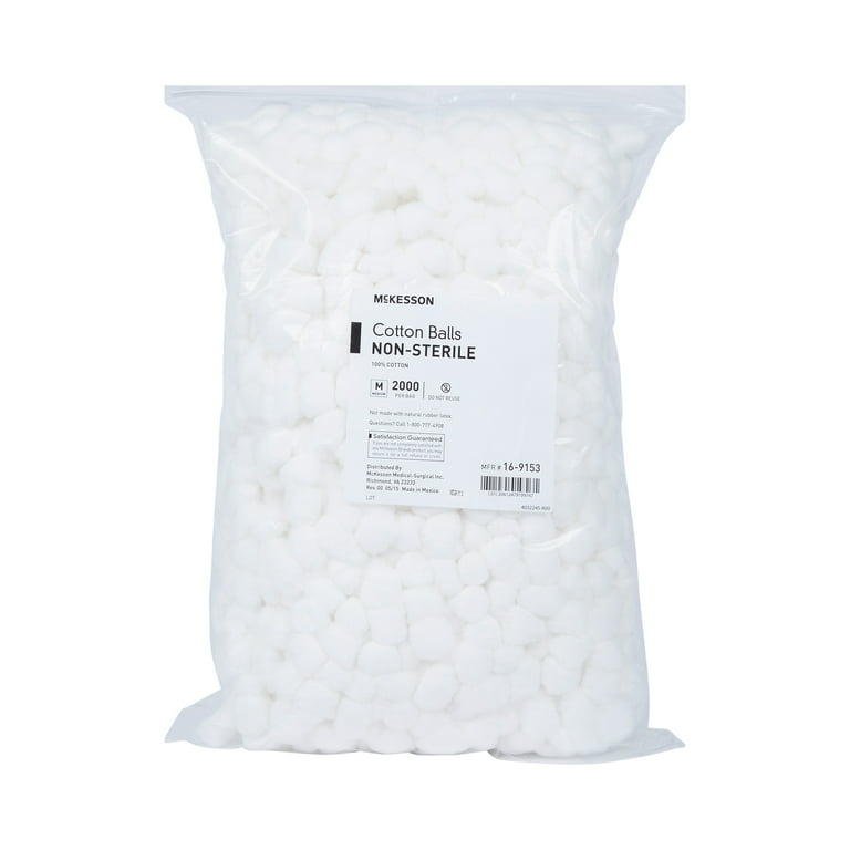 Small Absorbent Surgical Cotton Balls , Disposable Medical Cotton Balls