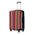 thumbnail image 1 of Balery Mexican Serape Blanket Stripes Funda de equipaje, fundas para maletas, elástica, lavable, protector de maletas, compatible con maletas de 18 a 32 pulgadas-Small, 1 of 7