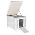 thumbnail image 4 of TRIXIE Cat's Condo Wooden Cat House, Weatherproof Small Outdoor Cat House with Hinged Roof, 4 of 5