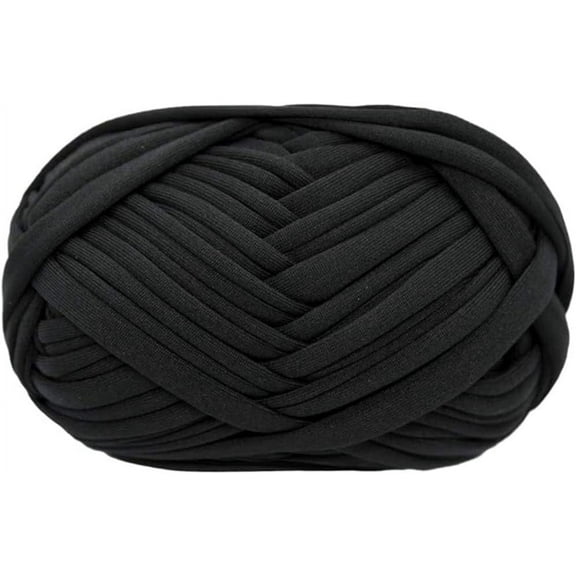 1Roll T-Shirt Yarn Knitting Yarn Fabric Crochet Cloth for Summer Hand DIY Bag Blanket Cushion Crocheting Projects 100g