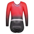 thumbnail image 2 of BAOHULU Sparkle Gymnastics Leotard for Girls Kids Gradient Practice Dance Outfit, 2 of 6