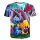thumbnail image 1 of Camiseta con estampado 3D de Pokémon para niño y niña, ropa informal de Pikachu de dibujos animados, a la moda, de 3 a 14 años, novedad de verano qym unisex, 1 of 2