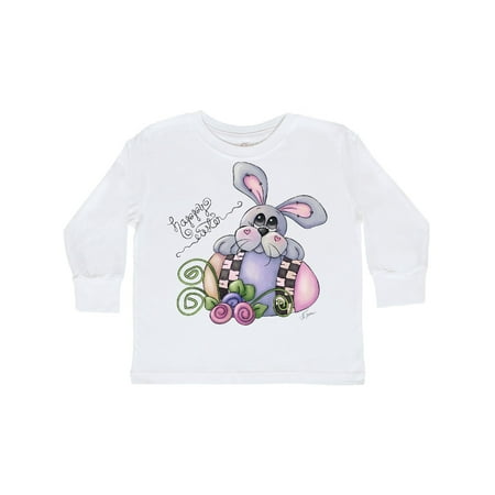 

Inktastic Happy Easter Bunny Rabbit Gift Toddler Boy Girl Long Sleeve T-Shirt