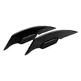 thumbnail image 2 of koolsoo 2Pieces Motorcycle Fairing Winglets Universal with Adhesive Fixed Stickers for Black, 2 of 8