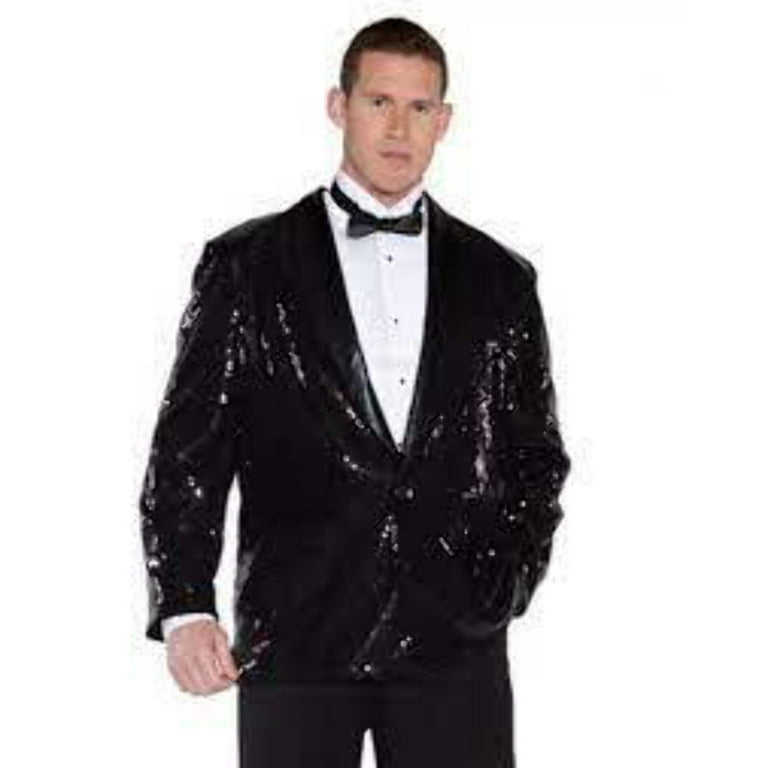 Mens sequin deals jacket costume