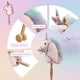 thumbnail image 4 of Peluche con forma de unicornio en forma de palo, caballo, HollyHome, relincho y galopando, 4 of 7