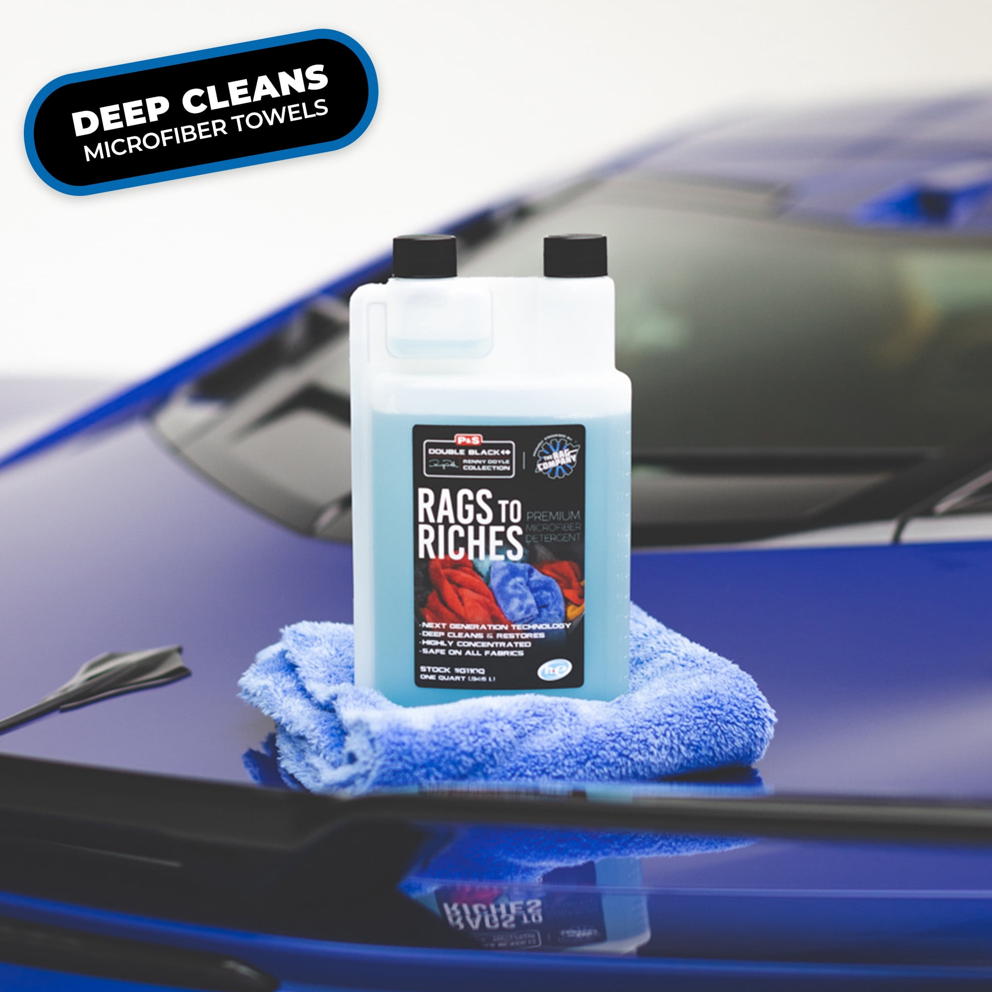 P&S Professional Detail Products - Rags to Riches - 1 Quart
